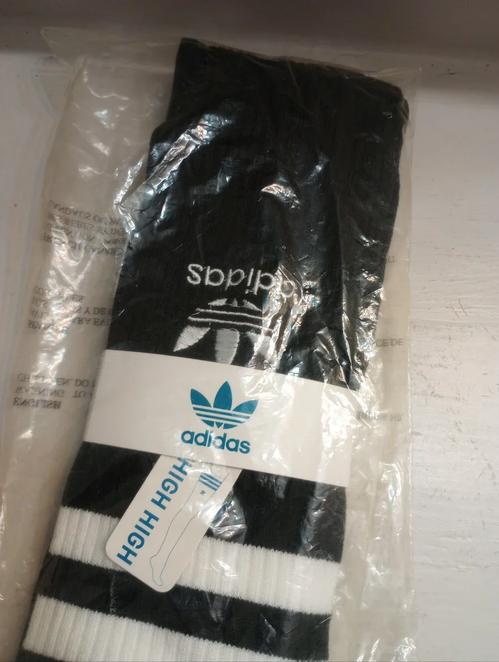 Adidas Women's Classic Thigh High Socks NWT